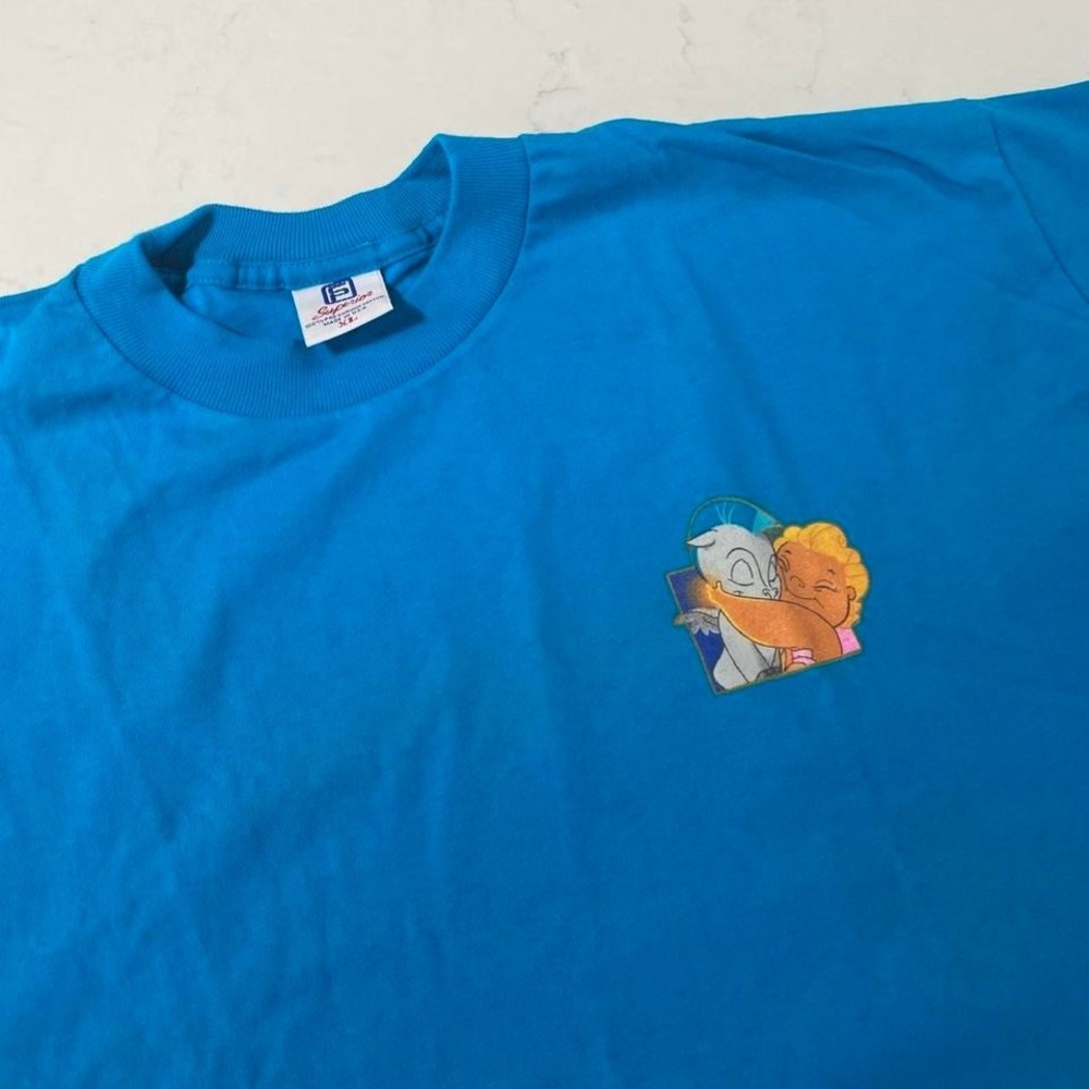 Vintage 1997 Disney Hercules T-Shirt XL – "To Hercules With Love"‎ Cast Member
